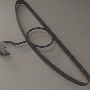 6 Pc European Black Metal Steel Clothes Coat Sturdy Accessories Hanger Set